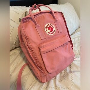 Pink Kanken Backpack